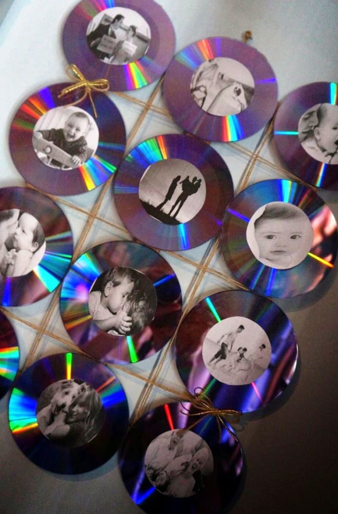 Как можно использовать старые CD-диски для украшения интерьера?